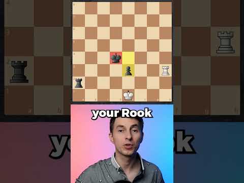 Know This Rook Endgame TRICK To Draw... Or LOSE!