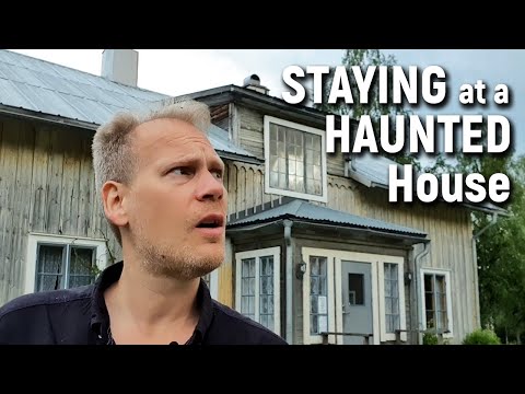 Most HAUNTED HOUSE in Sweden | Staying at Borgvattnet Prästgård