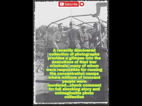 your way to Success  Eye-opening photos of executions torturers from Nazi camp. #history