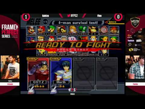 FPs 2 Melee - Finn (Marth) vs Gahtzu (Falcon) - Pools