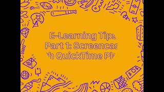 Screencast with QuickTime Player on your MacBook Pro!