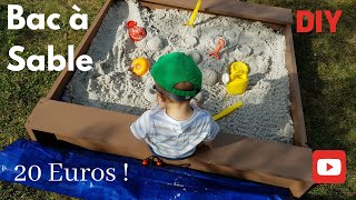 Bac à sable DIY - 20 euros !