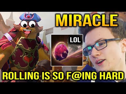 Miracle Practice Pangolier - The only Hero that He Didn't Master at Dota 2