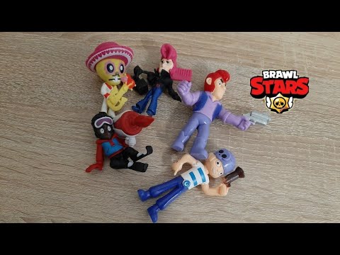 FIGURINE BRAWL STARS ÎN VIAȚA REALĂ./*5 brawleri noi*/.