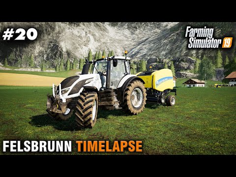 FS19 Timelapse Felsbrunn #20 Making Hay