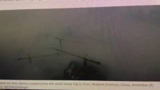 WARNING: "China "Smog" And "Fog" Becomes Dangerous