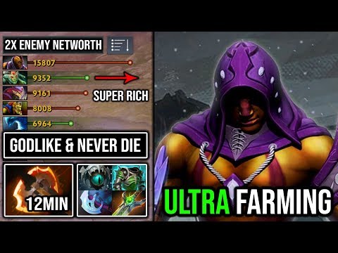 HOW TO CRAZY FAST FARM IN 2020 LIKE A PRO AM 100% Destroyed 9K Medusa with 12Min Battlefury DotA 2