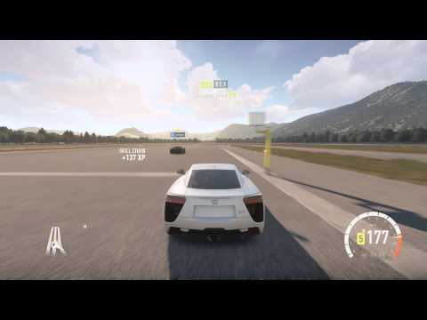 Forza Horizon 2 XB1 | Acceleration Test | Lexus LFA