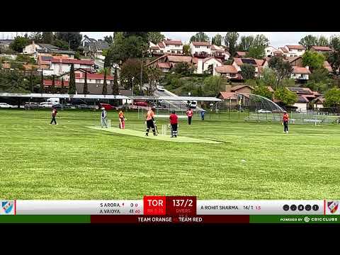 West Zone U19 - Team Orange Vs Team Red