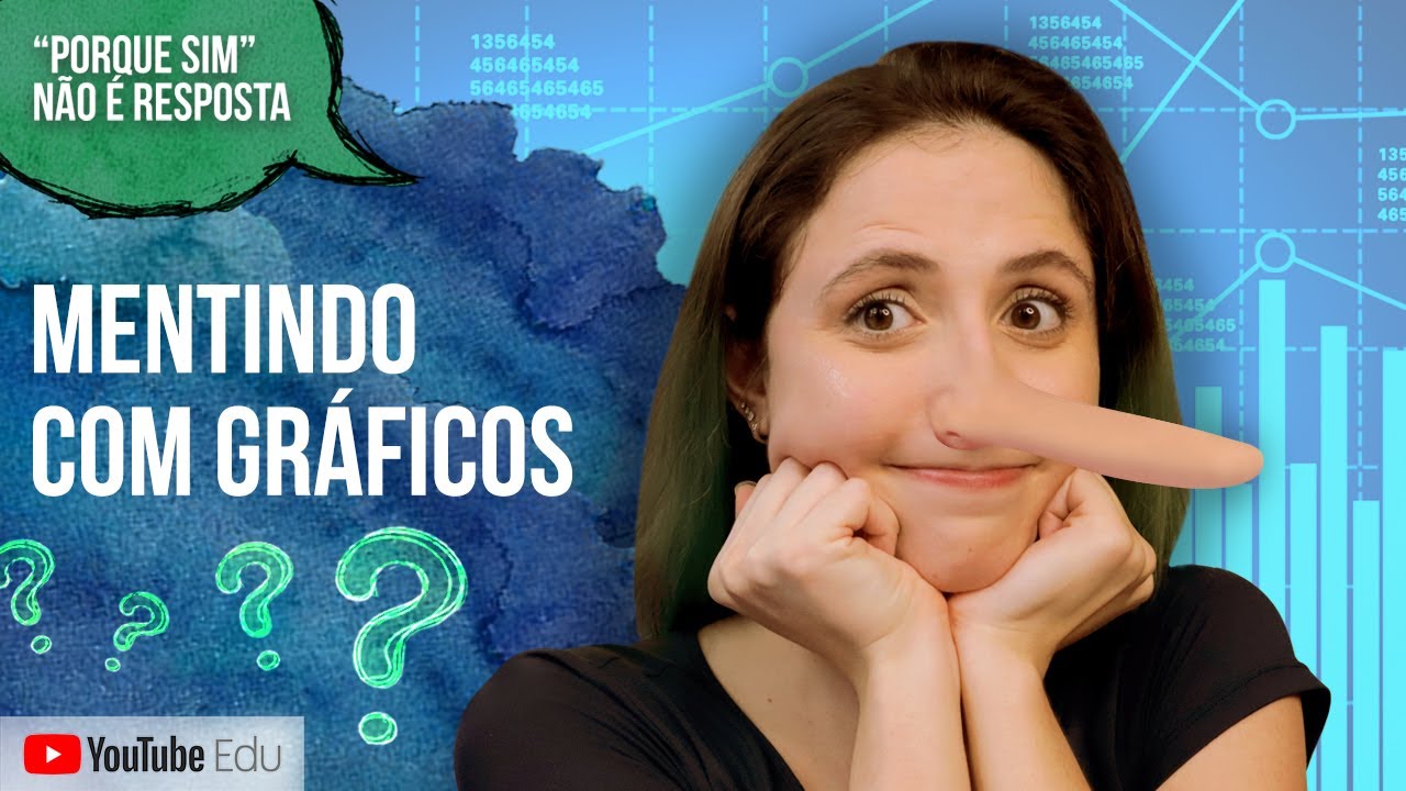 OS GRÁFICOS MENTEM? COMO MENTIR COM GRÁFICOS - Aprenda a ler gráficos | "Porque sim" não é resposta