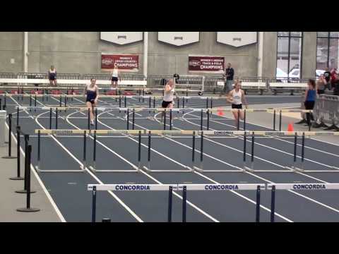 2019 Bulldog Early Bird - Women's Pentathlon 60m Hurdles - Heat 1