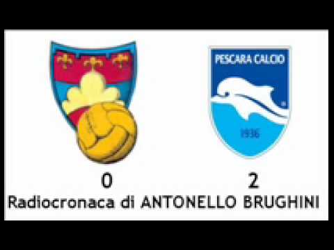 Gubbio-Pescara 0-2 - Radiocronaca di Antonello Brughini (28/4/2012) da Radiouno RAI
