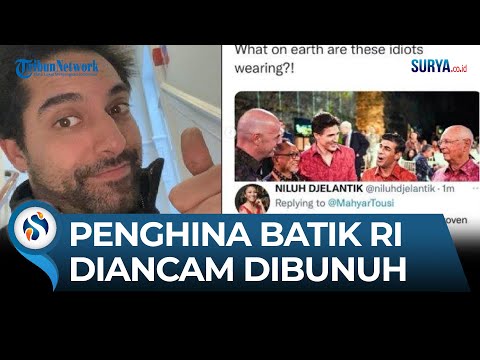 Mahyar Tousi, Youtuber dan Pegiat Sosial Inggris Minta Maaf kepada Warga Indonesia Usai Hina Batik