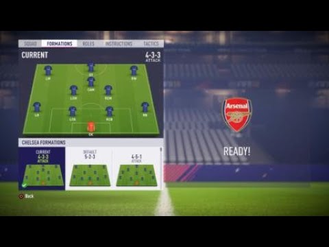 FIFA 18|formation, instructions and tactics| 4-3-3 attack