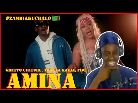 ZAMBIA KU CHALO 🔥❤️ Ghetto Culture, Towela Kaira, Fide - AMINA (Official Video) #reaction #zambia