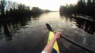 preview picture of video 'Salmon Leap Canoe Club Junior B Training Session March 2011'