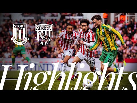 City’s 100% start comes to an end | Stoke City 0-1 West Bromwich Albion | Highlights