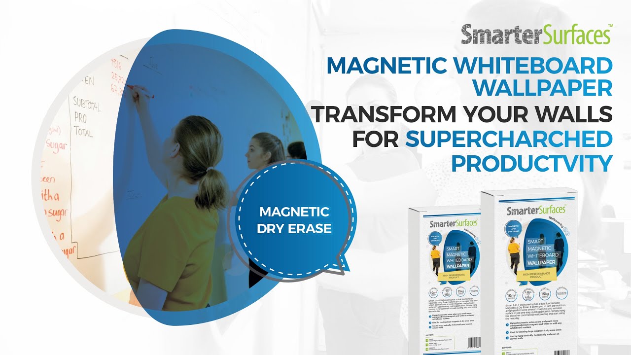Using Magnetic Whiteboard Walls In Business | Productivity Hacks