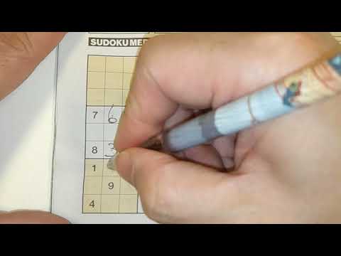 Daily Sudoku practice continues. (#414) Medium Sudoku puzzle. 01-25-2020