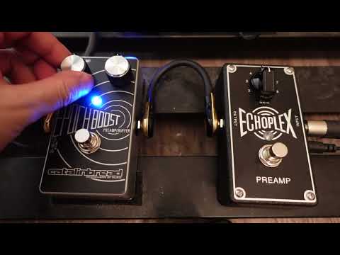Catalinbread Epoch Boost vs Dunlop EP101 - which Echoplex preamp pedal is better??