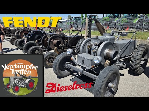 Fendt Verdampfer Treffen / Bj: 1930 - 1950 / Juli 2023 / Marktoberdorf
