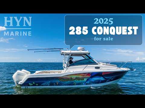 2025 Boston Whaler 285 Conquest Video