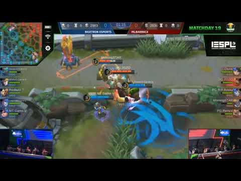 PG.BARRACX VS BIGETRON MATCH 1 - TBOF IESPL