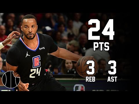 Norman Powell Highlights | Clippers vs. Raptors | 9th Nov 2024