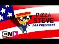 Ome Opa | Pizza Steef wil president worden | Cartoon Network