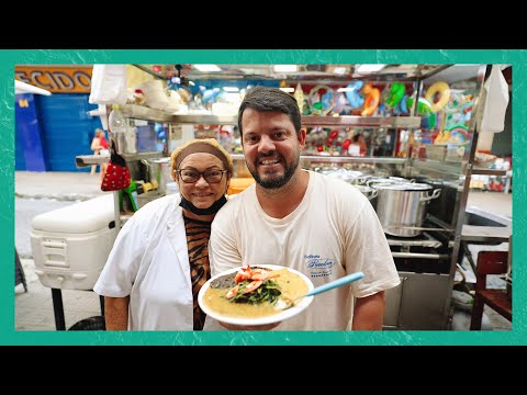 Provando as COMIDAS DE RUA de Belém do Pará