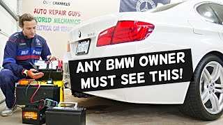 How To Test Car Battery Any BMW