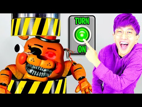 LANKYBOX Playing FIVE NIGHTS AT FREDDY'S: SECURITY BREACH PART 3!? (WE CRUSHED CHICA!?)