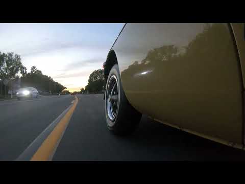 1973 MGB ROADSTER. HARVEST GOLD WITH BLACK TRIM