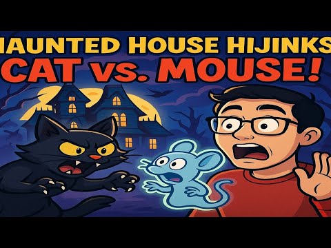 Haunted House Hijinks: Cat vs. Mouse!