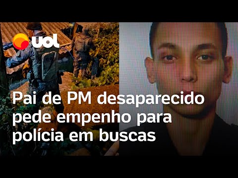 Pai de PM que sumiu no Guarujá pede empenho em buscas: 'Estou desesperado'; ouça áudio