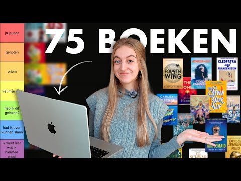 tier ranking van alle boeken die ik heb gelezen in 2025 ⭐️📚 2025 wrap up