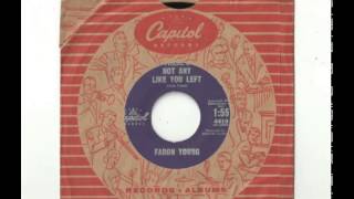 Faron Young ~ There&#39;s Not Any Like You Left