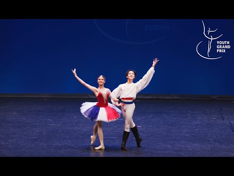 The Flames Of Paris. Classical Pas de Deux. (Vera Shpakouskaya 14 & Roma Hudzeleu 16.)