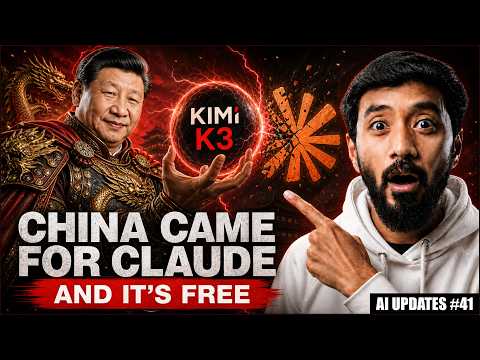 China Just Dropped a Free AI Kimi K3 That Beats Claude Fable 5 (+16 AI Updates)