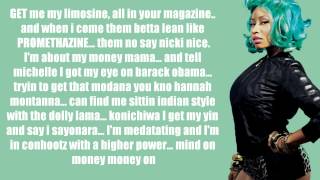 Nicki Minaj - Mind On My Money Lyrics