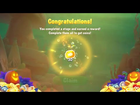 @Fishdom Win Strikes Atlantis Cup Stage 42 - 43, Got 30 Gold Coupons