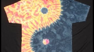 How To Dye A Yin Yang Tie Dye Design: Version 2.0