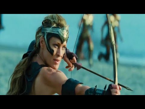Wonder Woman (2017) | Amazons Vs Germans | War Comes To Themyscira