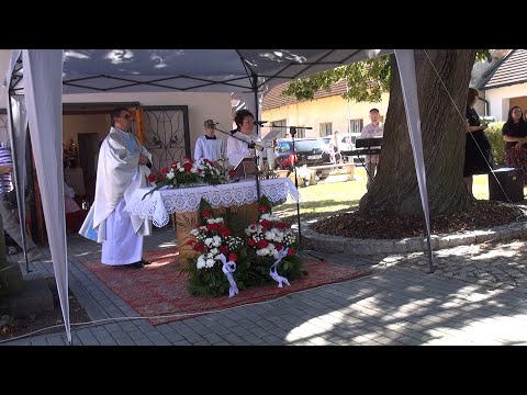 Hody v Sušicích 2020 - hodová mše svatá u kapličky
