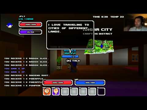 Let's Play Cube World Alpha Gameplay In Game