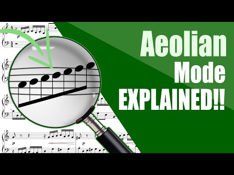 What is the Aeolian Mode?? (6 of 7) | Music Theory Tutorial