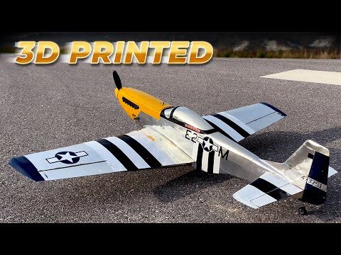 How to Assemble Eclipson Mustang P51 - 3D Printed Scale RC Airplane