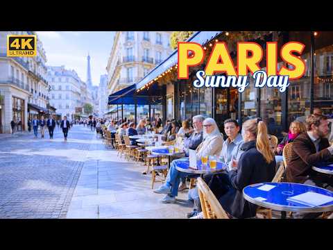 07 March 2026 -  PARIS 🇫🇷 FRANCE 4K HDR WALK STREET WALK SUNNY DAY BEAUTY PARIS DAY WALK TOUR