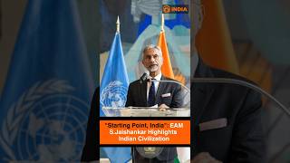 "Starting Point, India": EAM S. Jaishankar Highlights Indian Civilization
