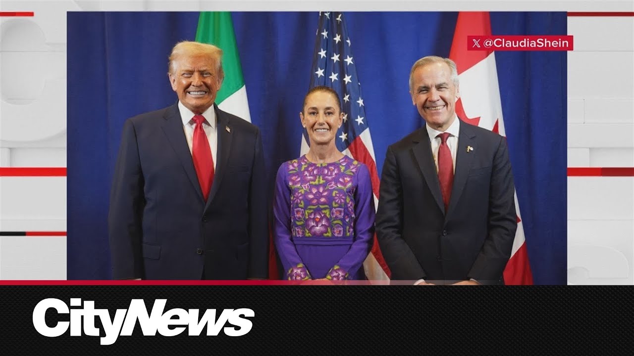 Carney meets Trump and Sheinbaum at World Cup draw